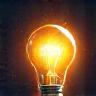 Lightbulb icon representing creative content support